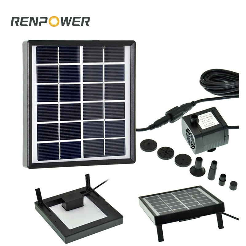Solar Garden Miniaturowy 1,5 W DC Fontanna pompa Miniaturowa Miniaturowa pompa dekoracyjna